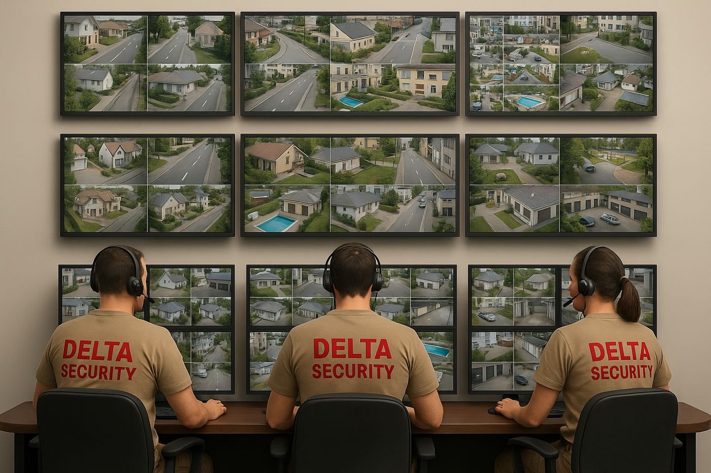 Equipo del Centro de Monitoreo Delta
